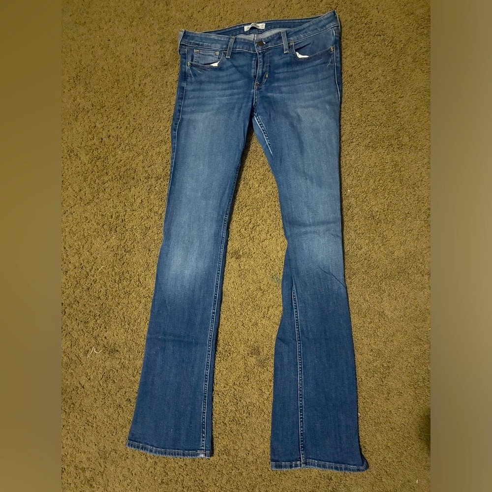 Hollister Flare Jeans in Blue Women's